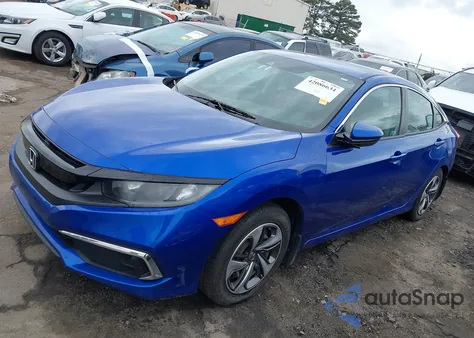 2020 Honda Civic Lx z USA, uszkodzony, nr VIN 19XFC2F66LE013663